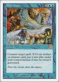 Desertion - Classic Sixth Edition - Magic: The Gathering card