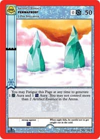 Permafrost - Nightfall: First Edition - MetaZoo card