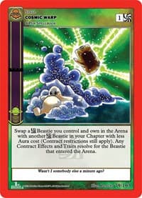 Cosmic Warp - Nightfall: First Edition - MetaZoo card