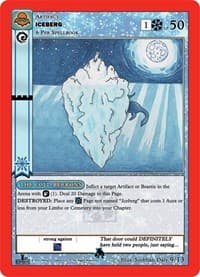 Iceberg - Nightfall: First Edition Release Event Deck - MetaZoo card