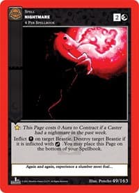 Nightmare - Nightfall: First Edition - MetaZoo card