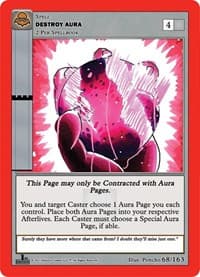 Destroy Aura - Nightfall: First Edition - MetaZoo card
