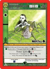 Spider Grandmother - Nightfall: First Edition Release Event Deck - MetaZoo card