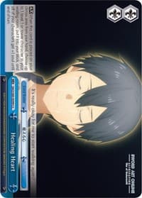 Healing Heart - Sword Art Online -Alicization- Vol.2 - Weiss Schwarz card