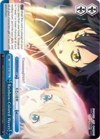 Rainbow-Colored Waves - Sword Art Online -Alicization- Vol.2 - Weiss Schwarz card