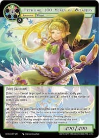 Fiethsing, 100 Years of Wizardry - Game of Gods - Force of Will card