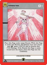 Powerup Red - Nightfall: First Edition Tribal Theme Decks - MetaZoo card