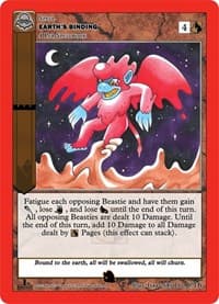 Earth's Binding - Nightfall: First Edition Tribal Theme Decks - MetaZoo card