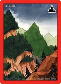 Mountain - Nightfall: First Edition Tribal Theme Decks - MetaZoo card