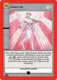 Powerup Red (Elder Matlox) - Nightfall: First Edition Tribal Theme Decks - MetaZoo card