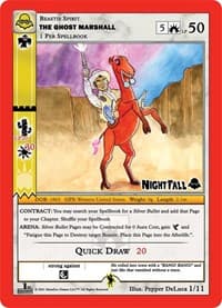 The Ghost Marshall - Nightfall: First Edition Tribal Theme Decks - MetaZoo card