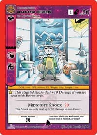 Black-Eyed Children - Nightfall: First Edition Tribal Theme Decks - MetaZoo card