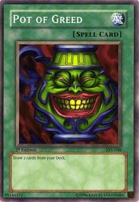 Pot of Greed - Starter Deck: Yugi Evolution - YuGiOh card