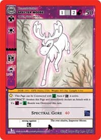 Specter Moose - Nightfall: First Edition Tribal Theme Decks - MetaZoo card