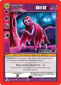 Stikini Owl - Nightfall: First Edition Tribal Theme Decks - MetaZoo card