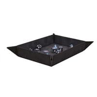 Ultra Pro: Foldable Dice Rolling Tray - Jet - Ultra Pro Dice Trays and Accessories - Collectible Storage card