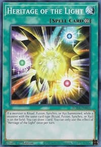 Heritage of the Light - Burst of Destiny - YuGiOh card