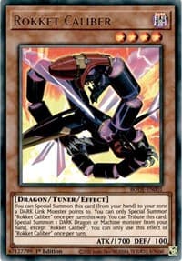 Rokket Caliber - Burst of Destiny - YuGiOh card