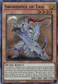 Swordsoul of Taia - Burst of Destiny - YuGiOh card