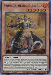 Swordsoul Strategist Longyuan - Burst of Destiny - YuGiOh card