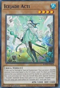 Icejade Acti - Burst of Destiny - YuGiOh card