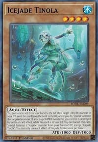 Icejade Tinola - Burst of Destiny - YuGiOh card