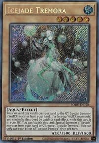 Icejade Tremora - Burst of Destiny - YuGiOh card