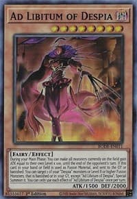 Ad Libitum of Despia - Burst of Destiny - YuGiOh card