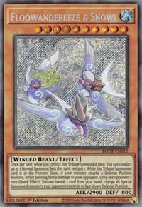 Floowandereeze & Snowl - Burst of Destiny - YuGiOh card