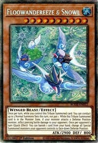 Floowandereeze & Snowl (Starlight Rare) - Burst of Destiny - YuGiOh card