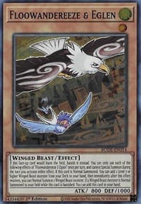 Floowandereeze & Eglen - Burst of Destiny - YuGiOh card