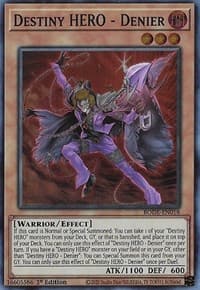 Destiny HERO - Denier - Burst of Destiny - YuGiOh card
