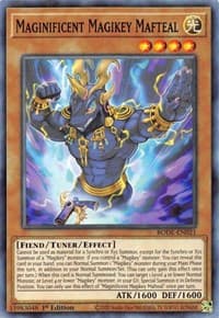 Maginificent Magikey Mafteal - Burst of Destiny - YuGiOh card
