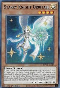 Starry Knight Orbitael - Burst of Destiny - YuGiOh card