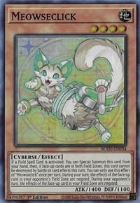 Meowseclick - Burst of Destiny - YuGiOh card