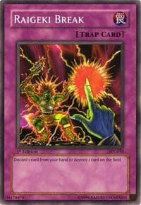 Raigeki Break - Starter Deck: Yugi Evolution - YuGiOh card