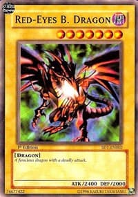 Red-Eyes B. Dragon - Structure Deck: Dragon's Roar - YuGiOh card