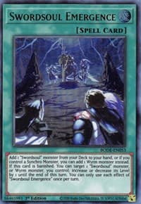 Swordsoul Emergence - Burst of Destiny - YuGiOh card