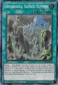 Swordsoul Sacred Summit - Burst of Destiny - YuGiOh card