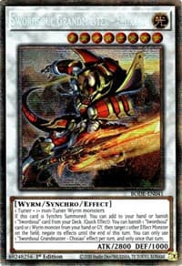 Swordsoul Grandmaster - Chixiao (Starlight Rare) - Burst of Destiny - YuGiOh card