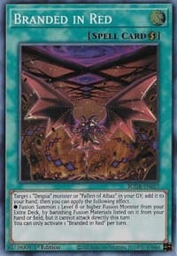 Branded in Red - Burst of Destiny - YuGiOh card