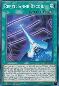Reptilianne Recoil - Burst of Destiny - YuGiOh card