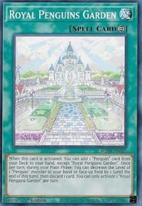 Royal Penguins Garden - Burst of Destiny - YuGiOh card