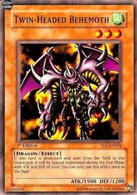 Twin-Headed Behemoth - Structure Deck: Dragon's Roar - YuGiOh card