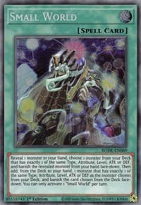 Small World - Burst of Destiny - YuGiOh card