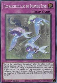 Floowandereeze and the Dreaming Town - Burst of Destiny - YuGiOh card