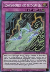 Floowandereeze and the Scary Sea - Burst of Destiny - YuGiOh card