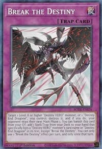 Break the Destiny - Burst of Destiny - YuGiOh card