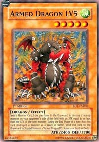 Armed Dragon LV5 - Structure Deck: Dragon's Roar - YuGiOh card
