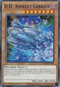 D.D. Assault Carrier - Burst of Destiny - YuGiOh card